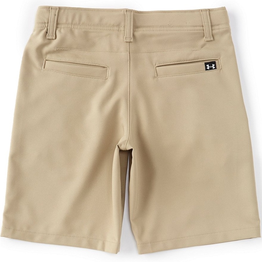 Under Armour Boys Athletic Khaki Golf Shorts - Picture 2 of 6